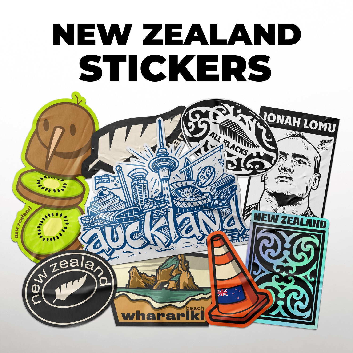 New Zealand Stickers