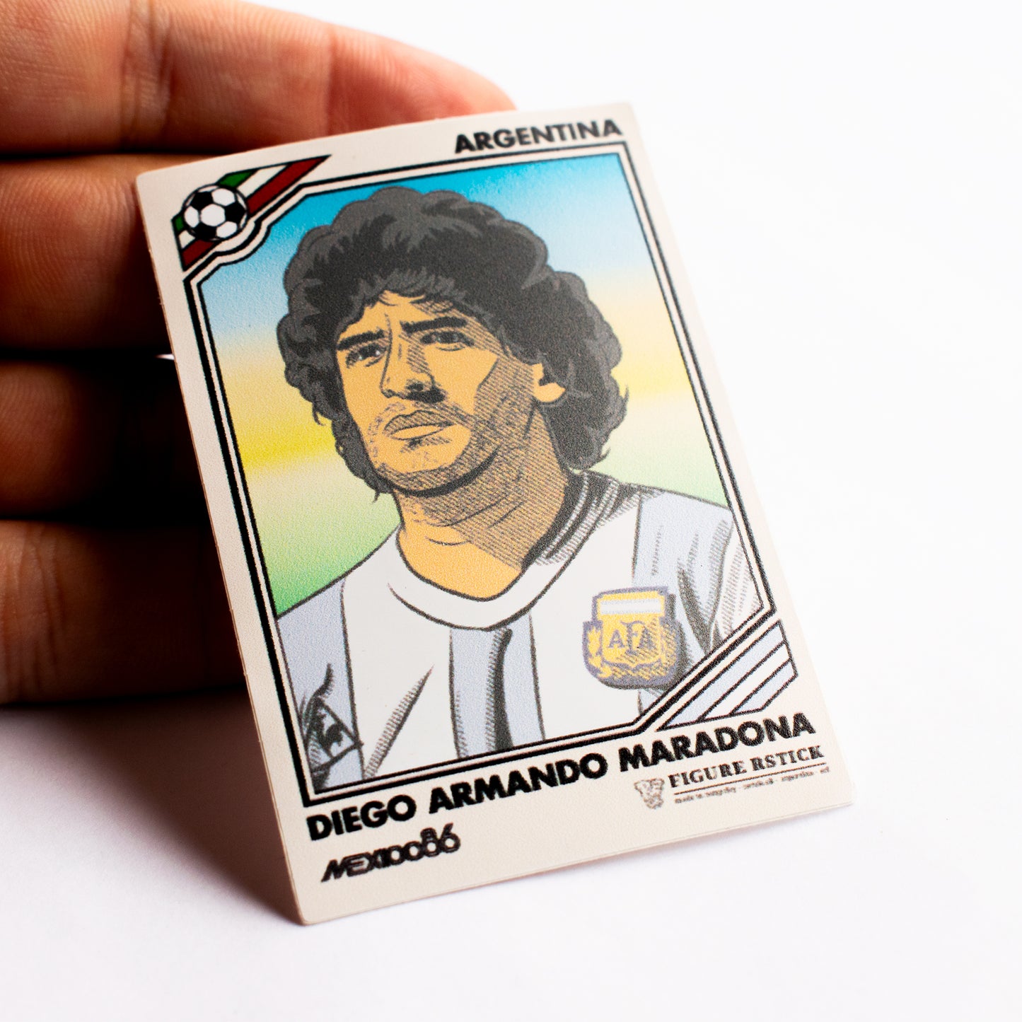 Maradona Figurita Mundial 86